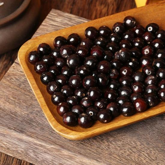 Wild Rosewood Soapberry Prayer Beads in Wine Red Bodhi - Loose Beads from Sapindus Mukorossi (No Three-Way Bead)