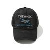 Retro washed old hat men's versatile street trendy brand embroidery big head circumference showing face small cap