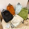 Japanese Ins Lightweight and Simple Schoolbag Female High School College Students Class Backpack High Value Versatile Travel Backpack