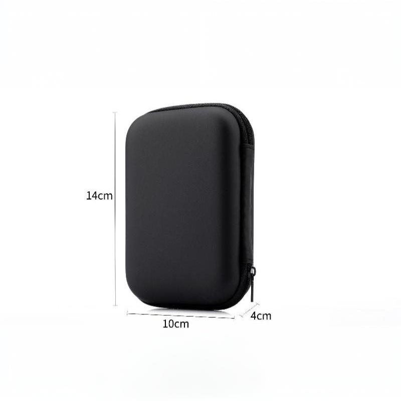 Hard Eva Shockproof Water Resistant Storage Cases For Earphones Cables Power Banks Small Electronic Accessories