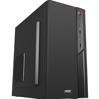 AOC CB109B Desktop Computer Chassis for mATX/ITX Motherboard with Front USB 3.0