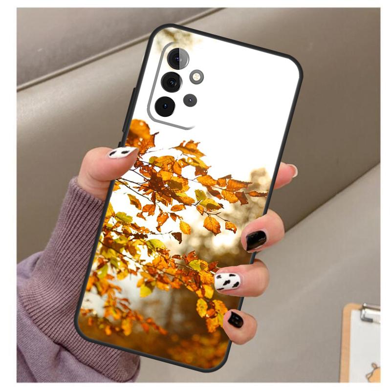 Autumn Leaves Case For Samsung Galaxy A35 A55 A15 A32 A12 A22 A52 A06 A54 A34 A14 A56 A36 A26 A16 A13 A53