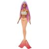 Barbie - Mermaid Dolls with Colorful Hair and Fins and Hrr05 Headband