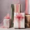 DIY Craft Sheer Tulle Fabric Ribbon Multi-clolor Party Decor Tulle  Event Decoration