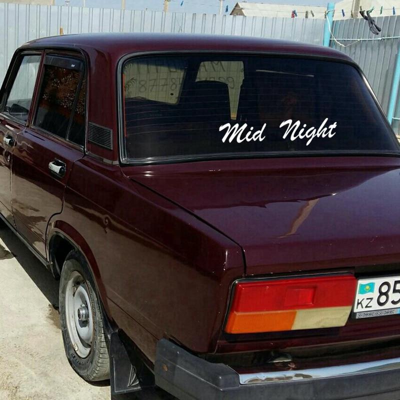 Tri Mishki HZX862 # Gece Yarısı Yarış Kulübü Araba Sticker Komik Vinil Çıkartmaları Motosiklet Aksesuarları Çıkartmalar