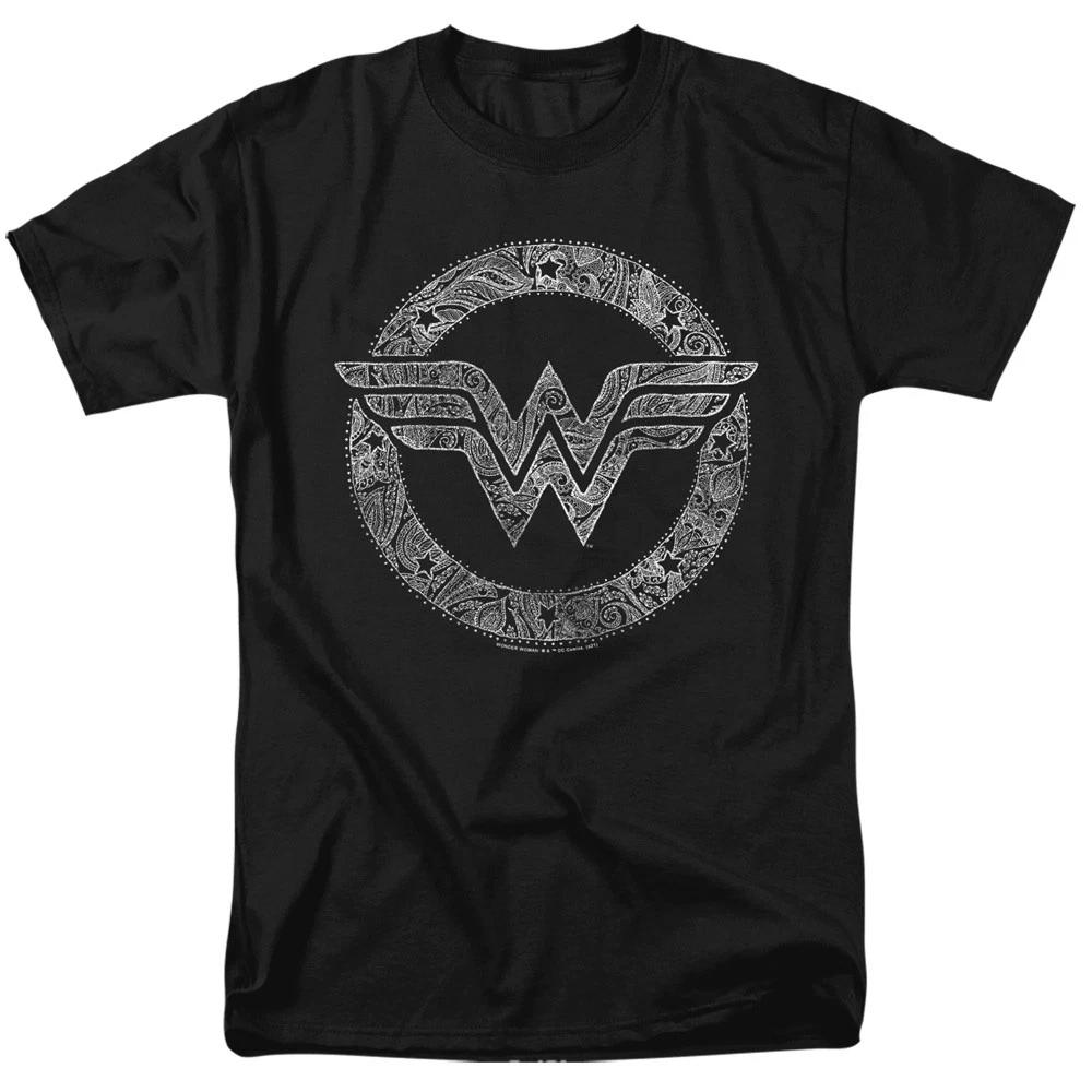 DC Comics - Wonder Woman - Paisely Logo - Children s T-shirt 110
