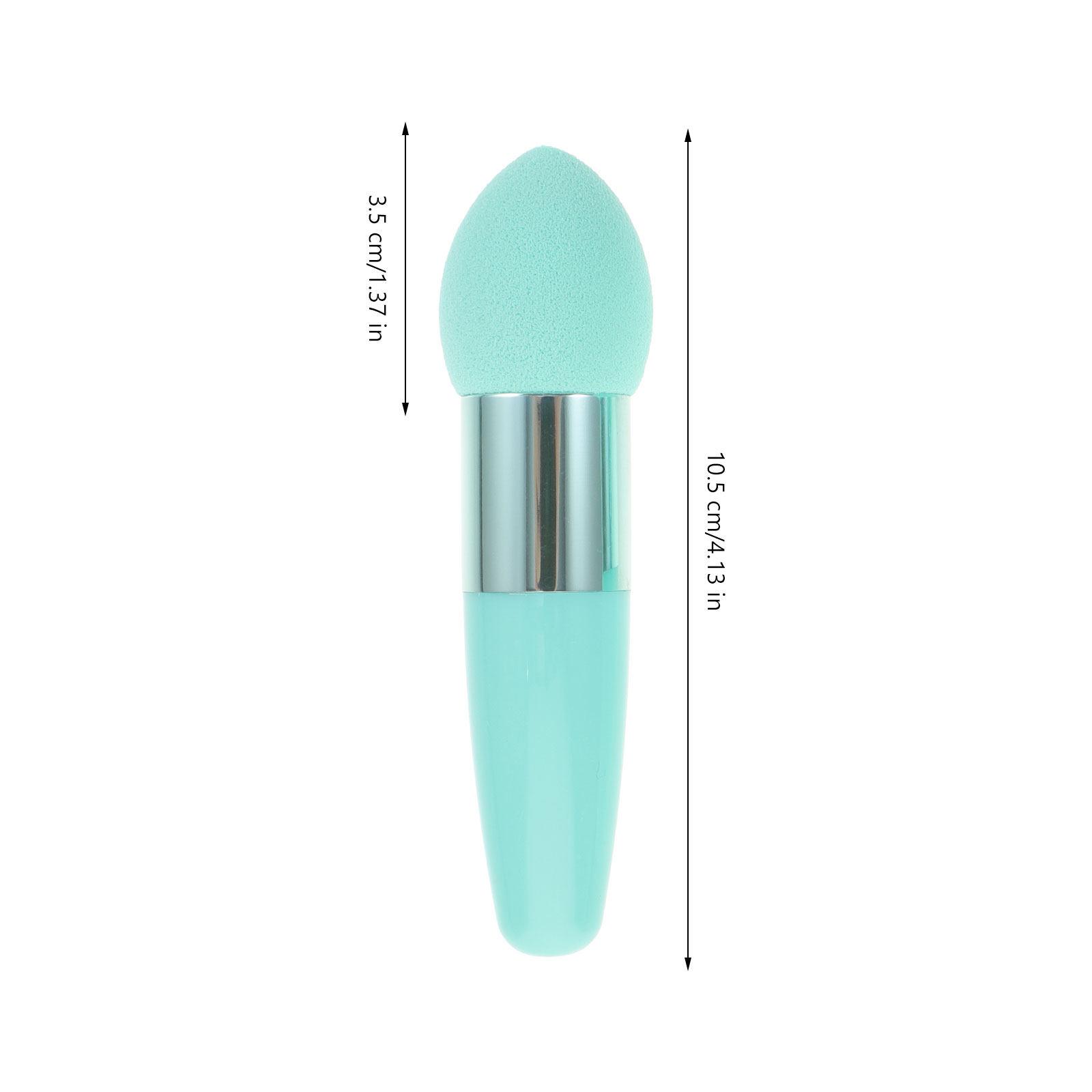 

3Pcs Beauty Makeup Sponge Set Skin-Friendly High-Density Puff Soft Latex Facial Foundation Applicators Wet Dry Makeup зелёный