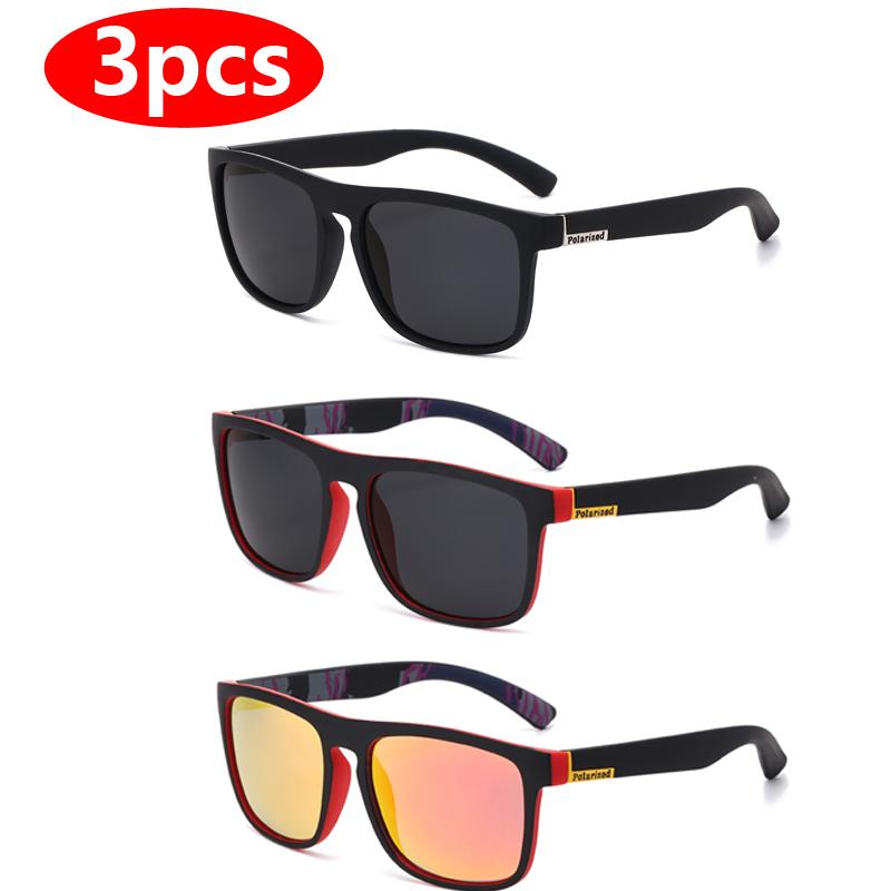 2pcs/3pc Cycling Sports Sunglasses Men Women Outdoor Cycling Sun Glasses Men Fishing Sunglasses Unisex UV400