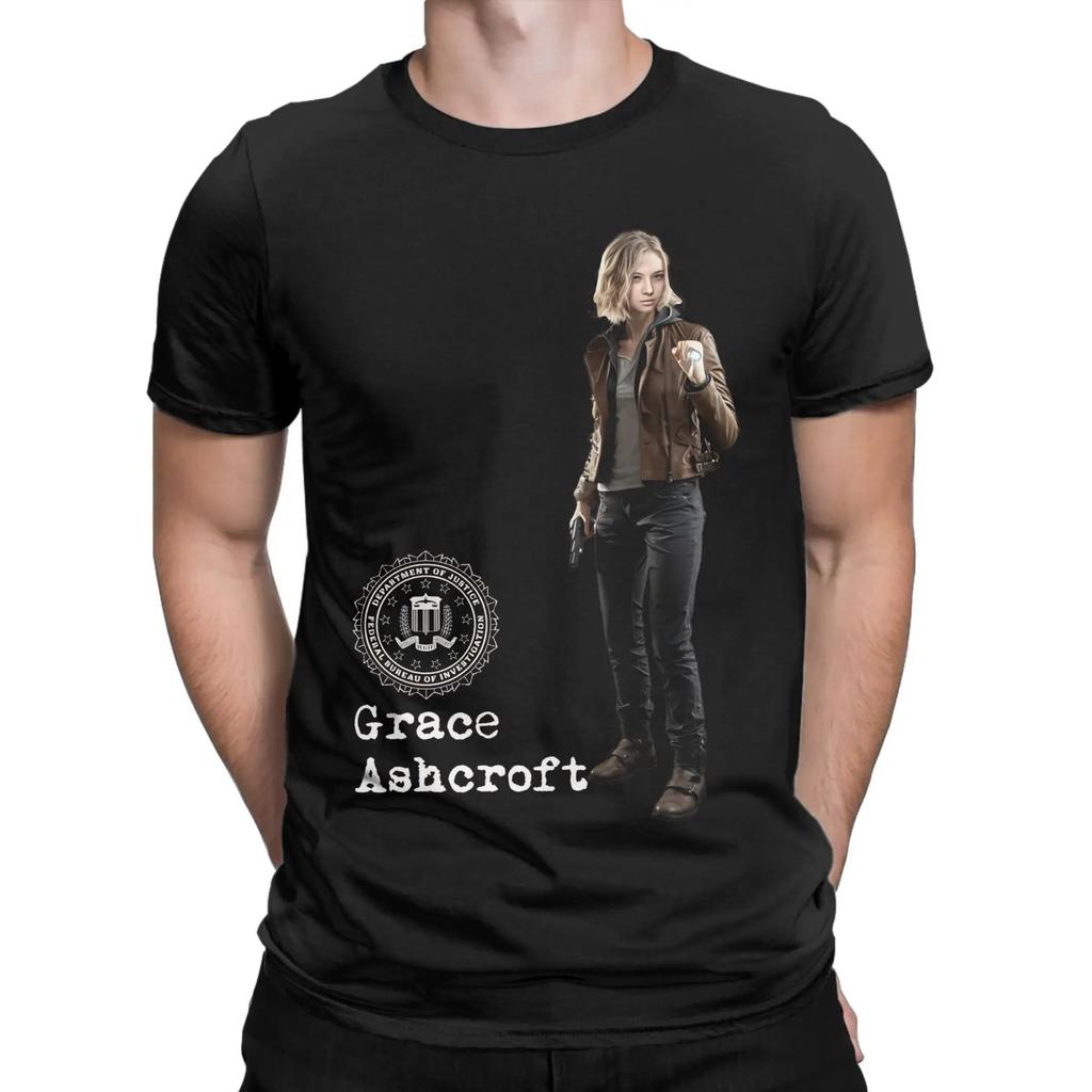 Unisex Leon S Kennedy Resident Evil 9 Requiem Printed TShirt Pure Cotton Clothing Women And Men Comfortable Tshirts