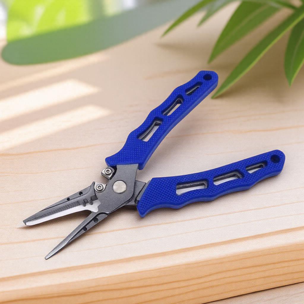7 Inch High Quality Fishing Plier Precision Forged Stainless Steel Multitool Scissor Line Cutter Ring Opener Fishing Gear