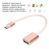2Pcs TypeC Patch Cord USB Box USB Flash Disk Card Reader Transfer OTG Adapter Cablepink