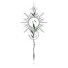 Sticker Tatuaggio Adesivo Lunga Striscia Totem Linea Dita Multi-Immagine Fiore Semplice Liscio Sole Luna Stella Schiena Vita Colonna Vertebrale