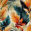 Outdoor Dekostoffe Oxford - Motiv Sommer | Dx9020