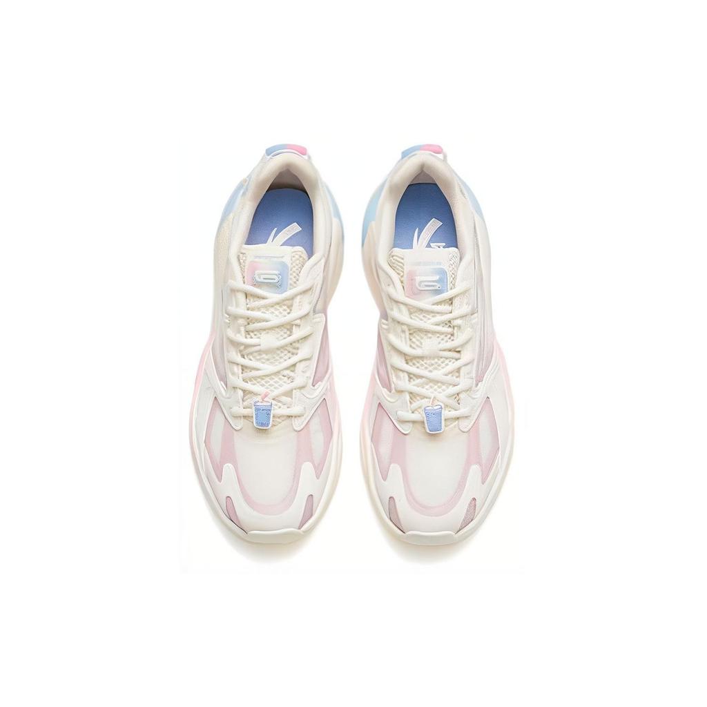 Anta Millennium 6 Non-Slip Wear-Resistant Low-Top Sports Casual Shoes Women Sneaker White 122328890-6