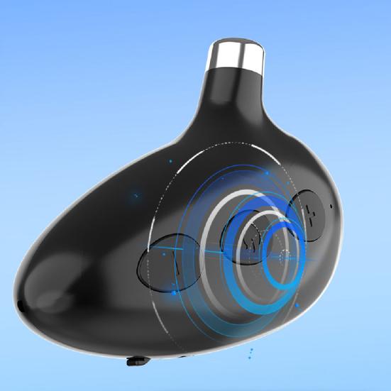 1 Set Wireless Earphone Noise Reduction HIFI Sound Comfortable To Wear Card Insertable Stable Transmission Call Neck Hanging Sport