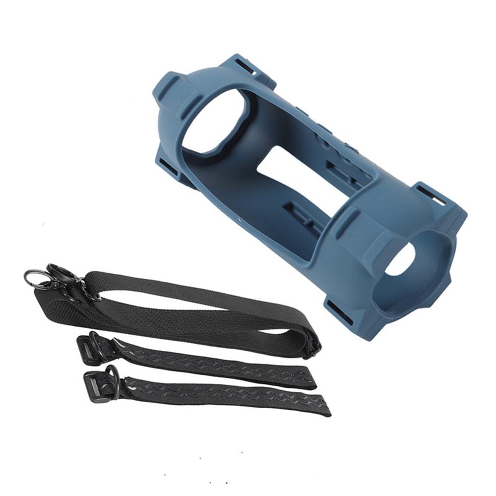 Für JBL Flip 7 Silikonhülle Stoßfest Staubdicht Kratzfest Lautsprecher Schutzhülle mit Tragegurten