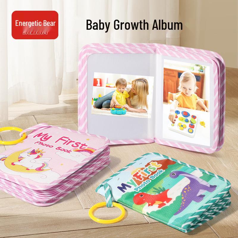 Baby Cloth Photo Album: Newborn Commemorative Book and Cloth Art Toy