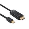 4K Mini DP zu HDMI Adapterkabel für Projektoren und Computer