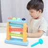Children's Track Educational Knock-on Ball Fun Multi-layer Building Hammer Creative Track Slide Knock-on Educational Toy