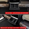 For Toyota Alphard Vellfire 40 Series  2024 ABS Silicone rear air conditions outlet  cover AC vent storage box holder cover