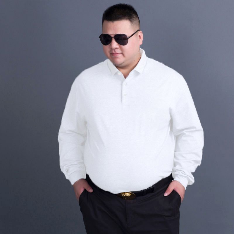 

8XL супер большой размер мужская повседневная рубашка без карманов с длинными рукавами и лацканами на одну грудь рабочая деловая официальная социальная рубашка поло M