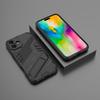 For iPhone 16 Plus Case PC+TPU Shockproof Phone Cover with Kickstand