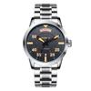 Ochstin New Luxury Stainless Steel Watch Fully Automatic Mechanical Movement Wristwatch Waterproof Men's Watches