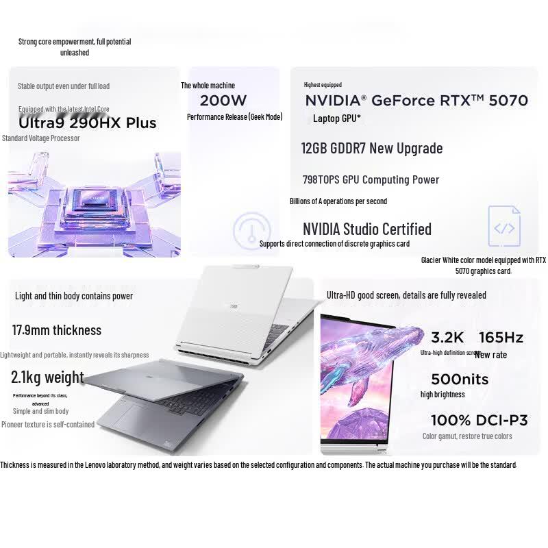 Lenovo ThinkBook 16p Designer Series Laptop (CN Version)