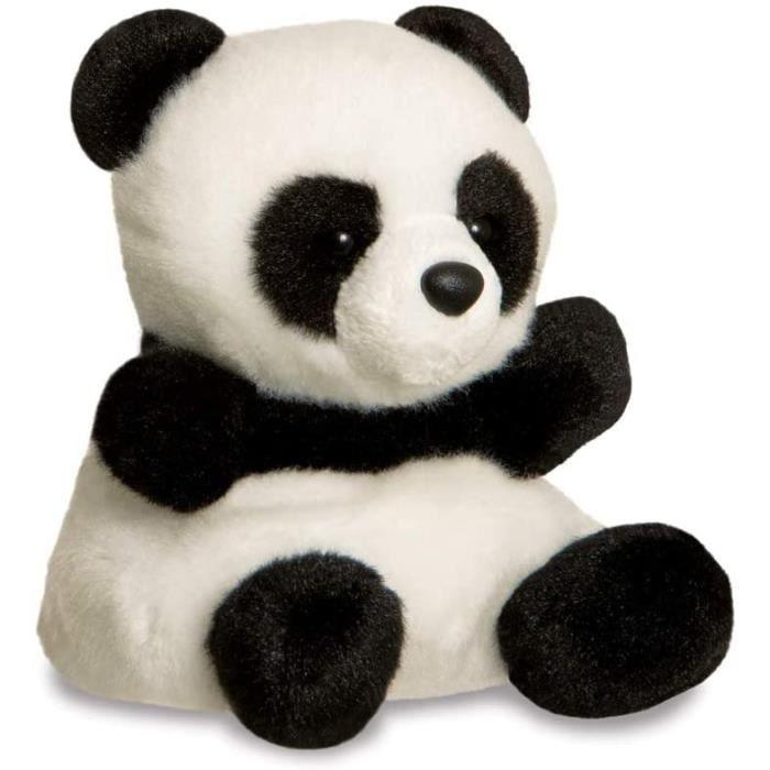 Peluche - Aurora - Panda Palm Pals - 13 cm - Noir et Blanc - Doux et Malléable