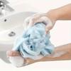 Bath Towel Shower Three Piece Set, Thickened Mud Cleaning Bath Ball Combination Set, Pull Back Strip Long Back Towel