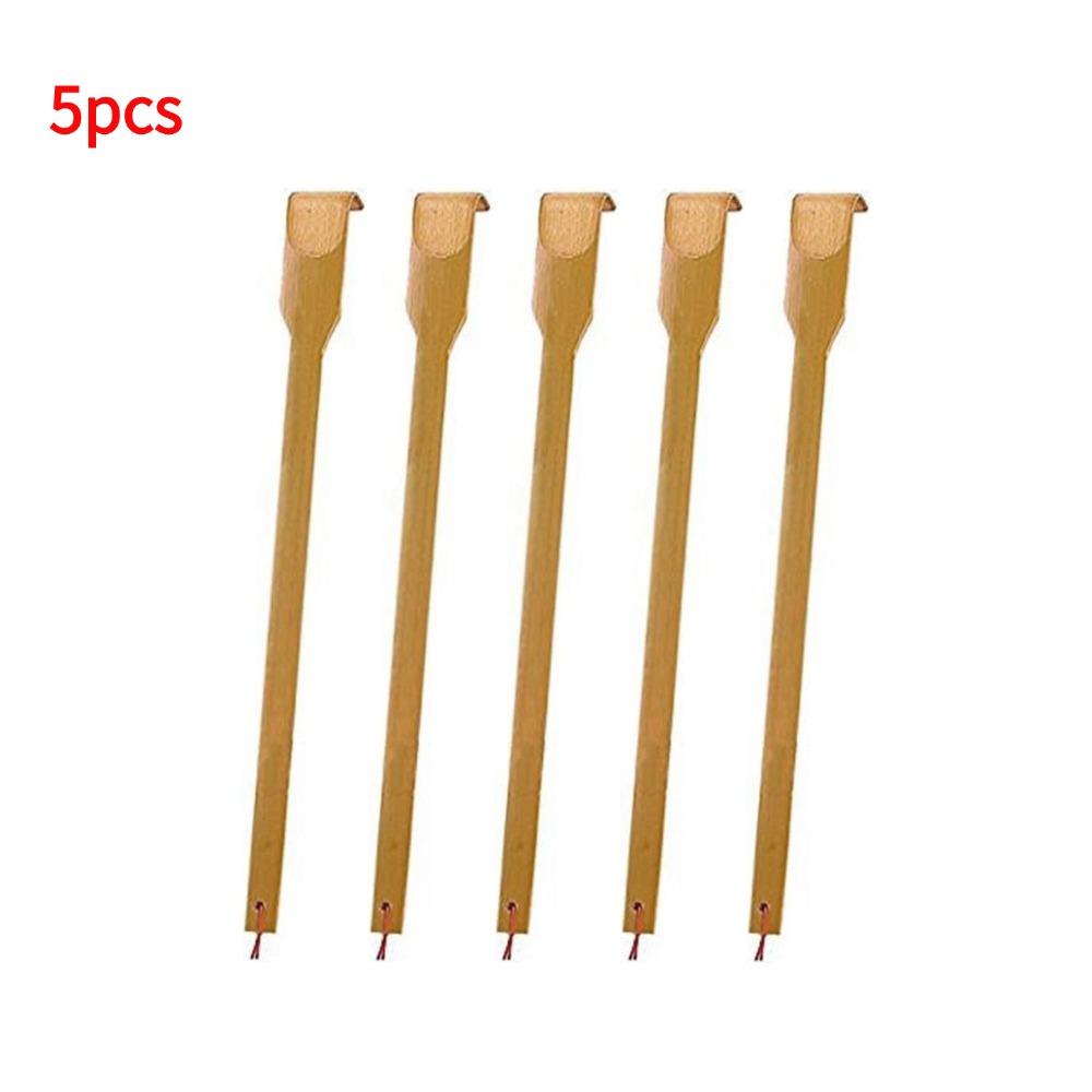 Bamboo Made Itching And Scratching Device Home Massage Anti Itch And Back Scratching Rake Massage Stick Backscratcher Massager