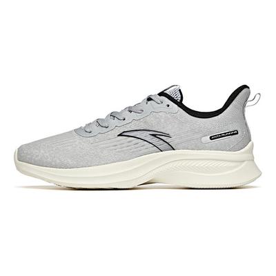 Comfortable Cushioning Slip Resistant Lightweight Low Top Running Shoes Men's Gray 112235570S-3