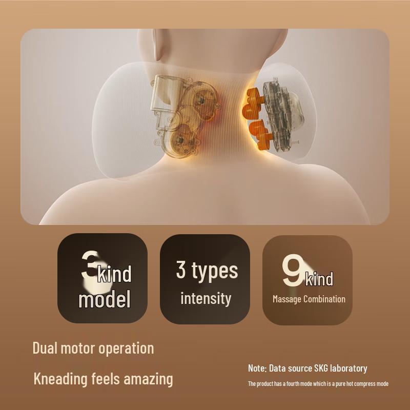 SKG N1-2 U-shaped Neck Massager Pillow