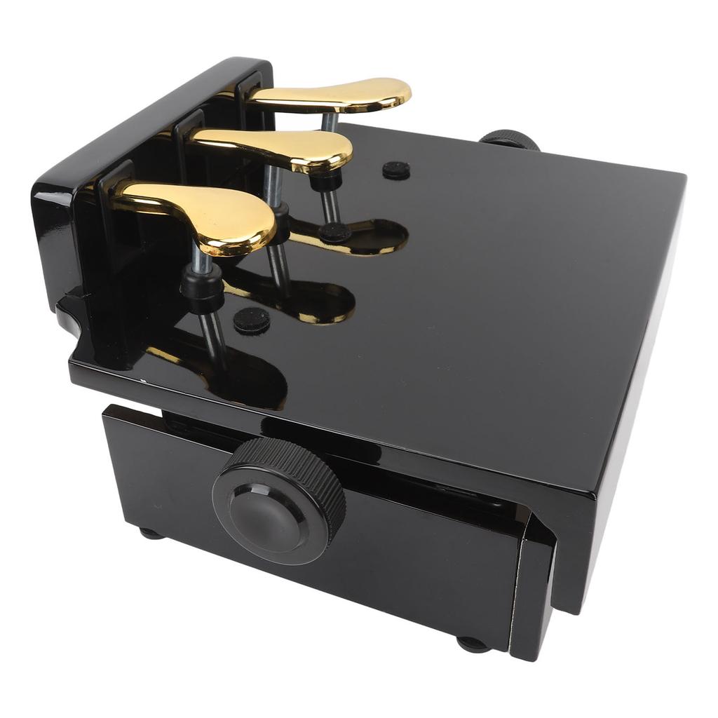 Lifting Piano Pedal Extender Kids Foot Auxiliary with 3 Pedals Adjustable Height