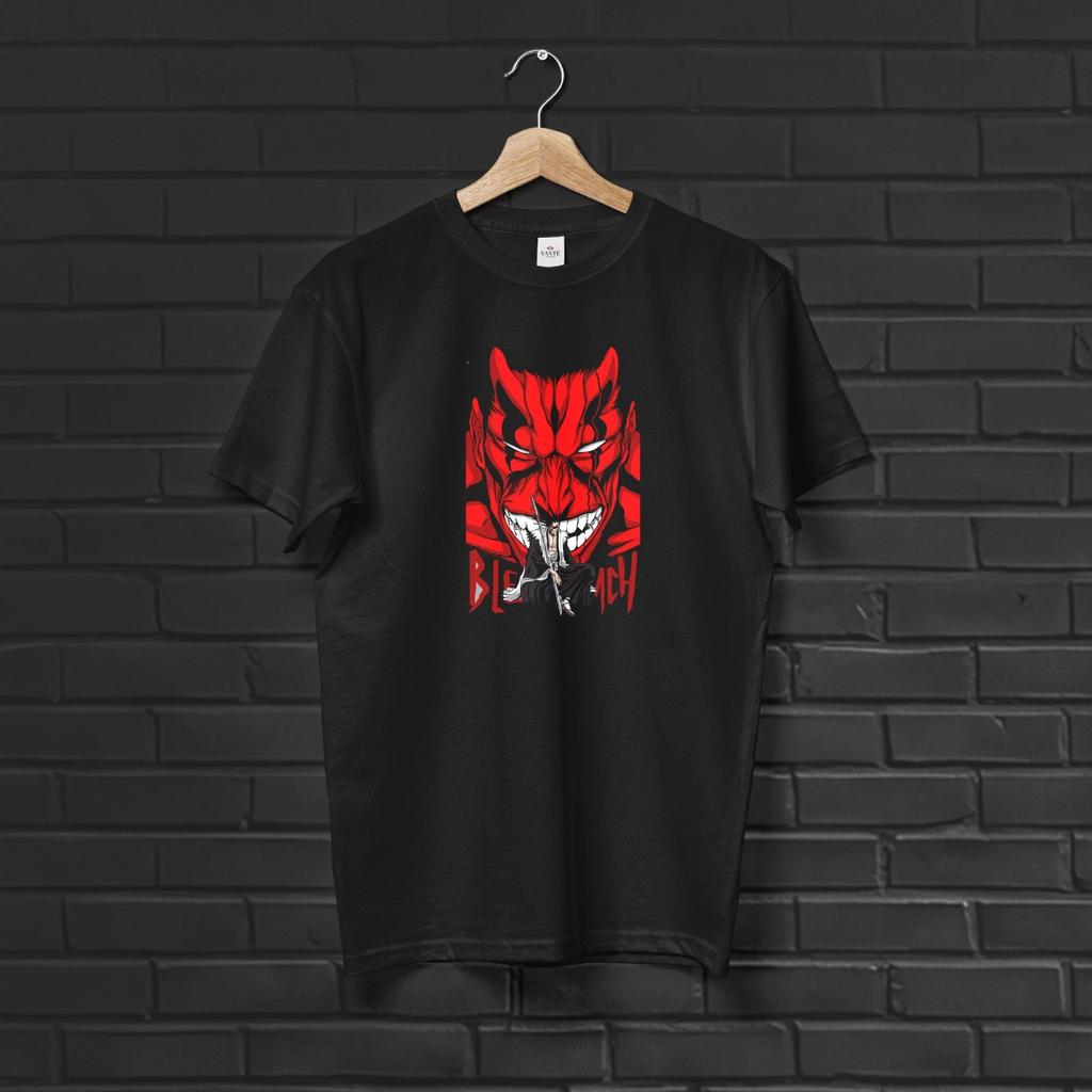 Ichigo Kurosaki Kenpachi Zaraki T-Shirt Soul Reaper Graphic Tee Mens