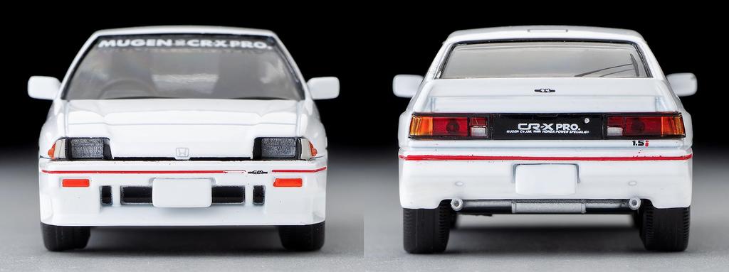 Tomica Limited Vintage Neo 164 LV-N302a Honda Ballard Sports CR-X MUGEN CR-X PRO White Early Type Finished Product