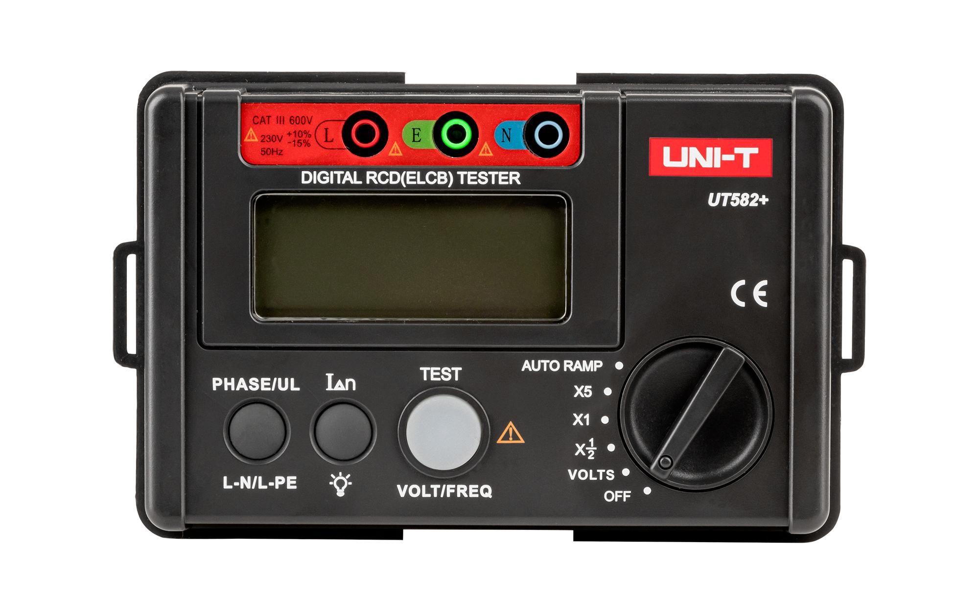 Tresice France Schwarz Uni-T Ut582+ Digitaler Fehlerstromtester - Bild 5