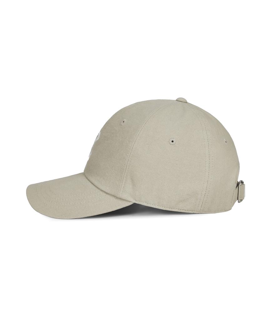Bajal Va Curved 3D Logo Ball Cap Beige
