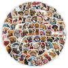 100Pcs/Set Pug Mini Pets Dogs Stickers DIY Fashion Decals Stickers