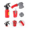 Halloween Fireman Costume Kids Fireman Ouftits Extinguisher Hatchets Washable Firefighter Dress Up Clothes for Role Play