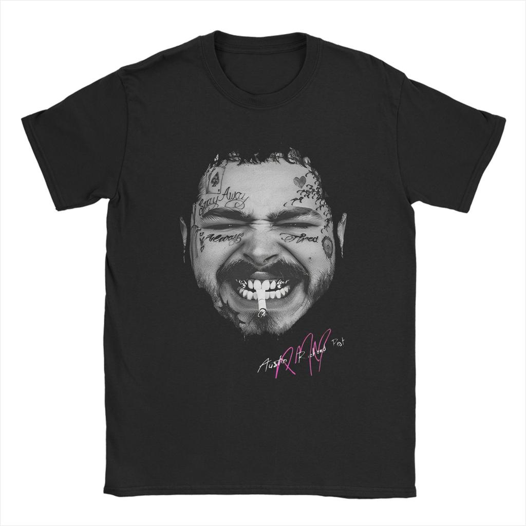 Vintage Post Malone Jelly Roll Graphics TShirts Unisex O Neck Cotton T Shirt Short Sleeve Tees Summer Clothing