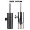 Clean Tool Wall Mounted Toilet Brush Bathroom Accessories 304 Stainless Steel Cleaning Brush Holder Sets