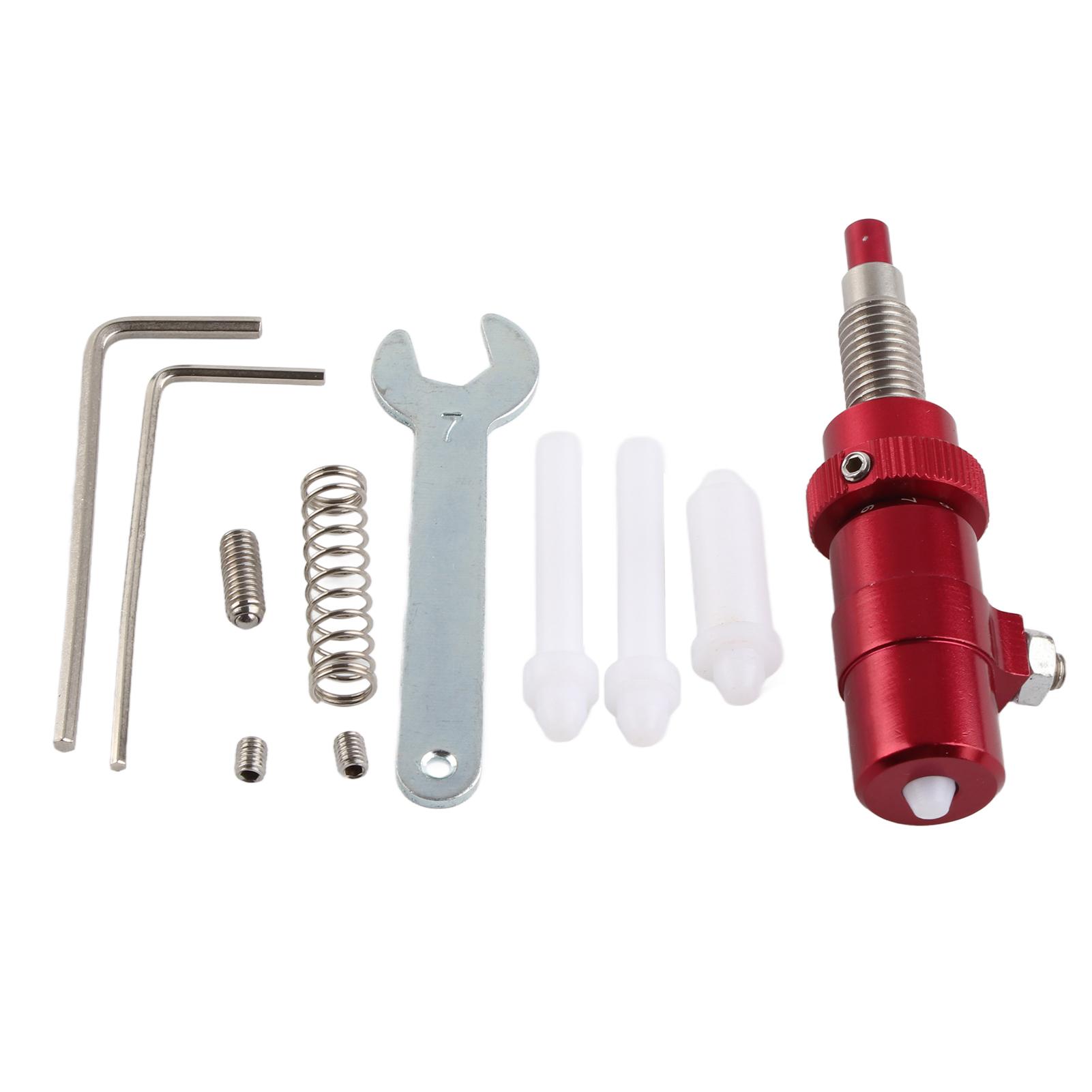 

Recurve Bow Stabilizer Side Cushion Plunger Aluminium Alloy Plastic Outdoor Archery ToolsRed червоний