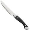 Serrated Steak Knife, Stainless Steel, POM Handle, Length 130 Mm - Hendi 841082