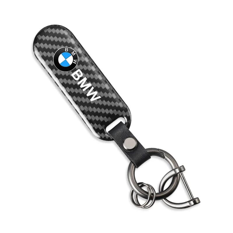 

New Carbon Fiber Texture Car Key Chain Ring Auto Keychain For BMW G30 G32 G01 G02 G05 G06 G07 G26 G23 G22 F40 F20 G08 G16 G