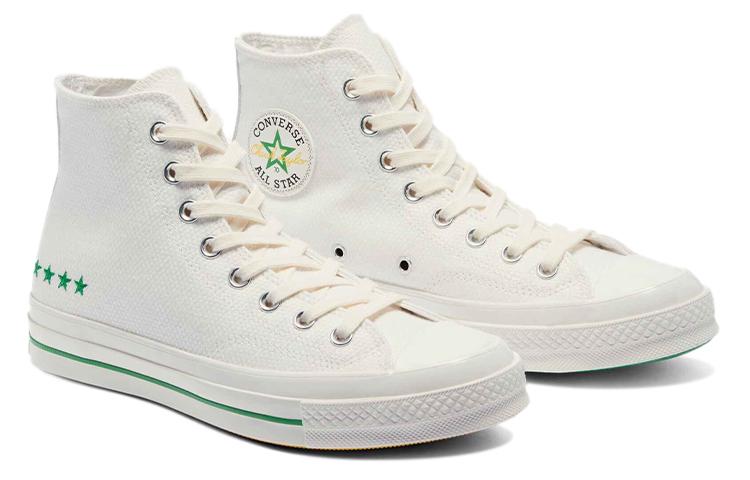 Chuck 70 Converse High 'Green Stars' 170999C