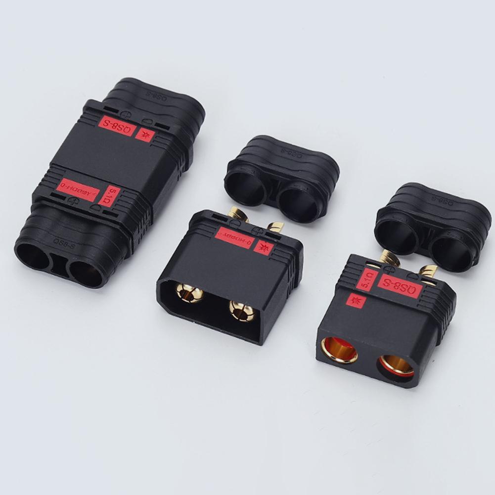 QS8-S Battery Connector Reverse Depolarization Spark-proof Current 130A-200A