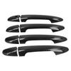 8pcs Car Door Handle Trim Carbon Fiber Style Replacement for Mazda CX3 20162020