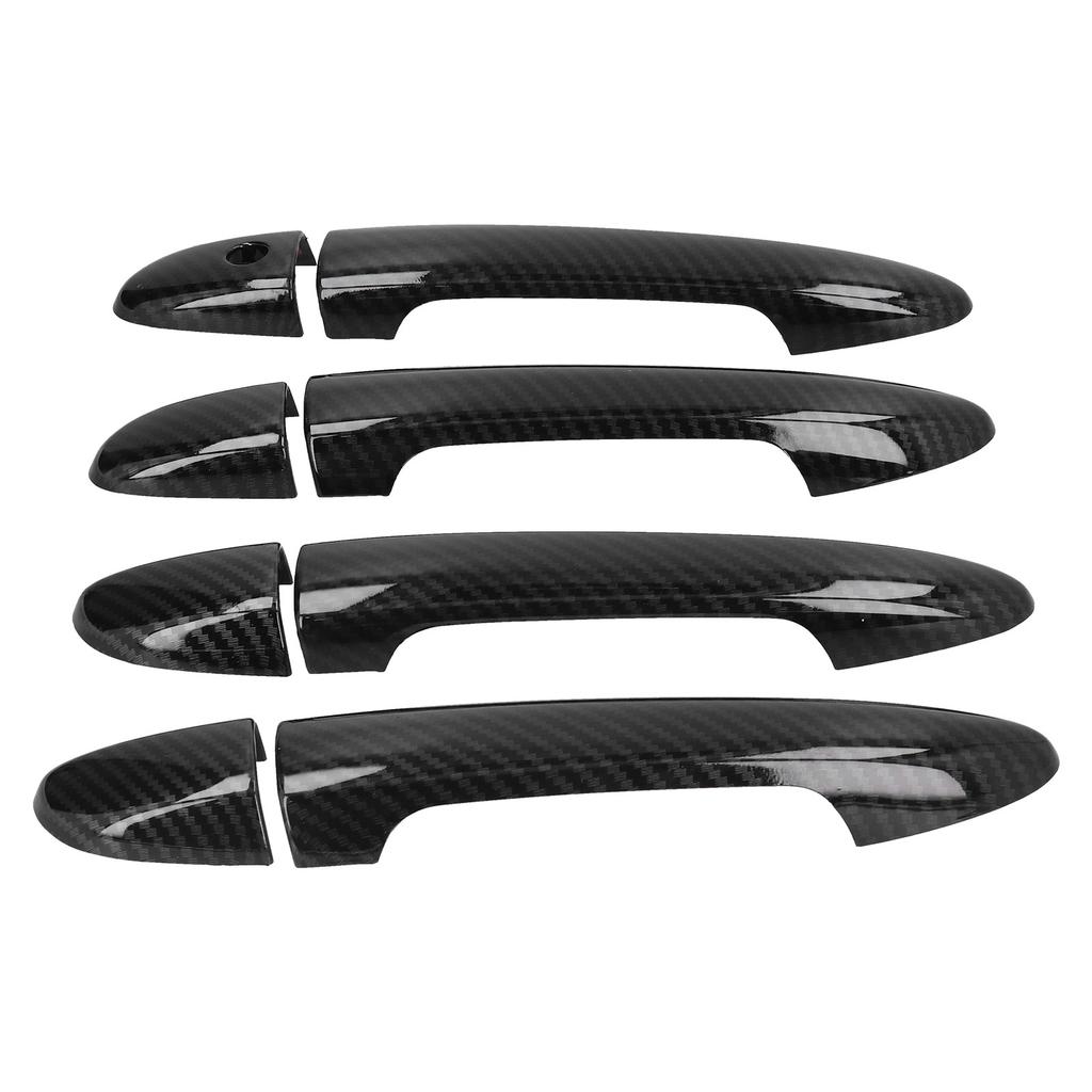 8pcs Car Door Handle Trim Carbon Fiber Style Replacement for Mazda CX3 20162020