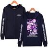 KPop Dämonenjäger Cartoon Bedruckt Damen Herren Jacken Kapuzenmäntel Lässige Reißverschluss-Sweatshirts Herren Trainingsanzug Modejacke Herrenbekleidung Oberbekleidung